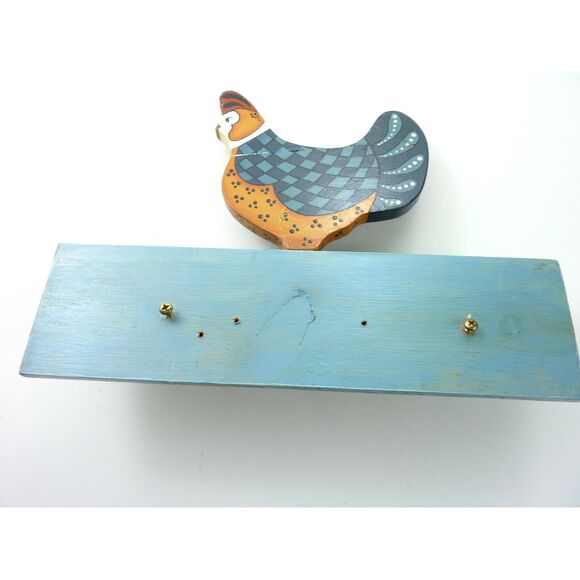 Vintage Quail Key Wall Holder Hand Painted Cute - Picture 6 of 7